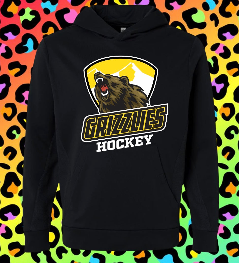 Hockey Grizzlies- hoodie