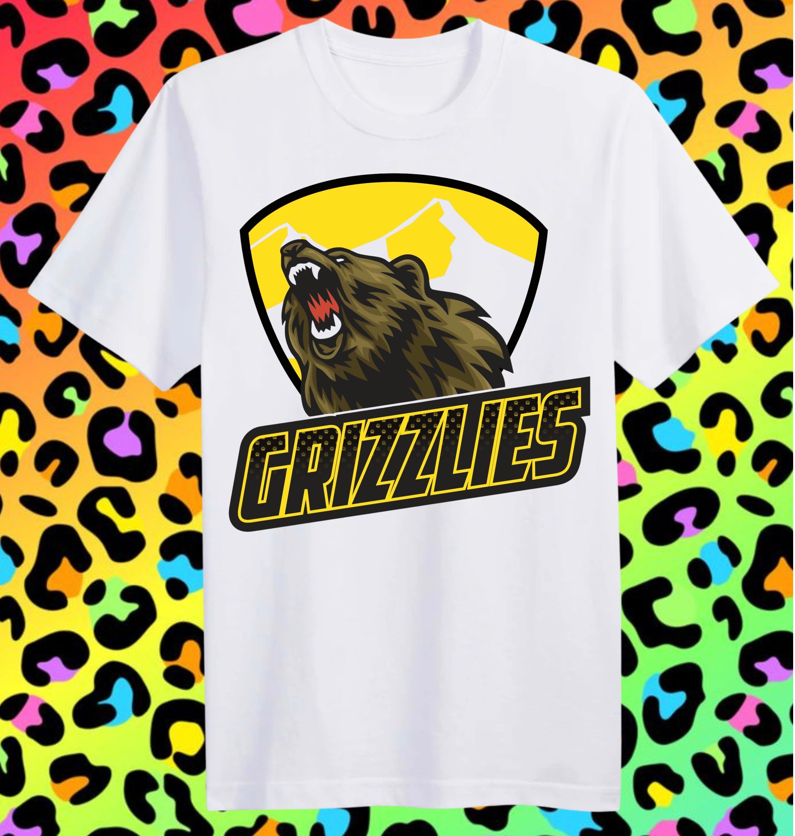 Hockey Grizzlies-Tee