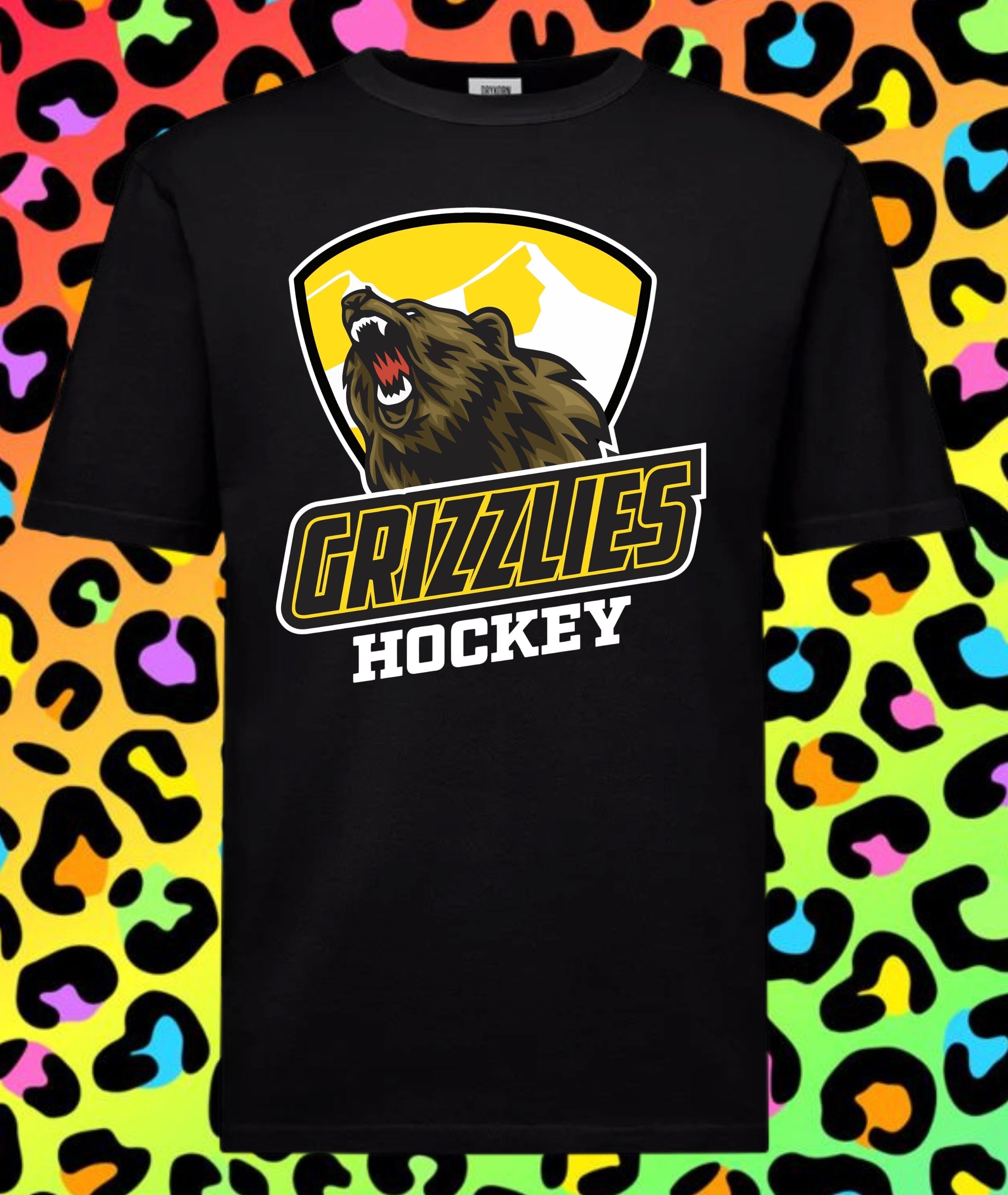 Hockey Grizzlies-Tee
