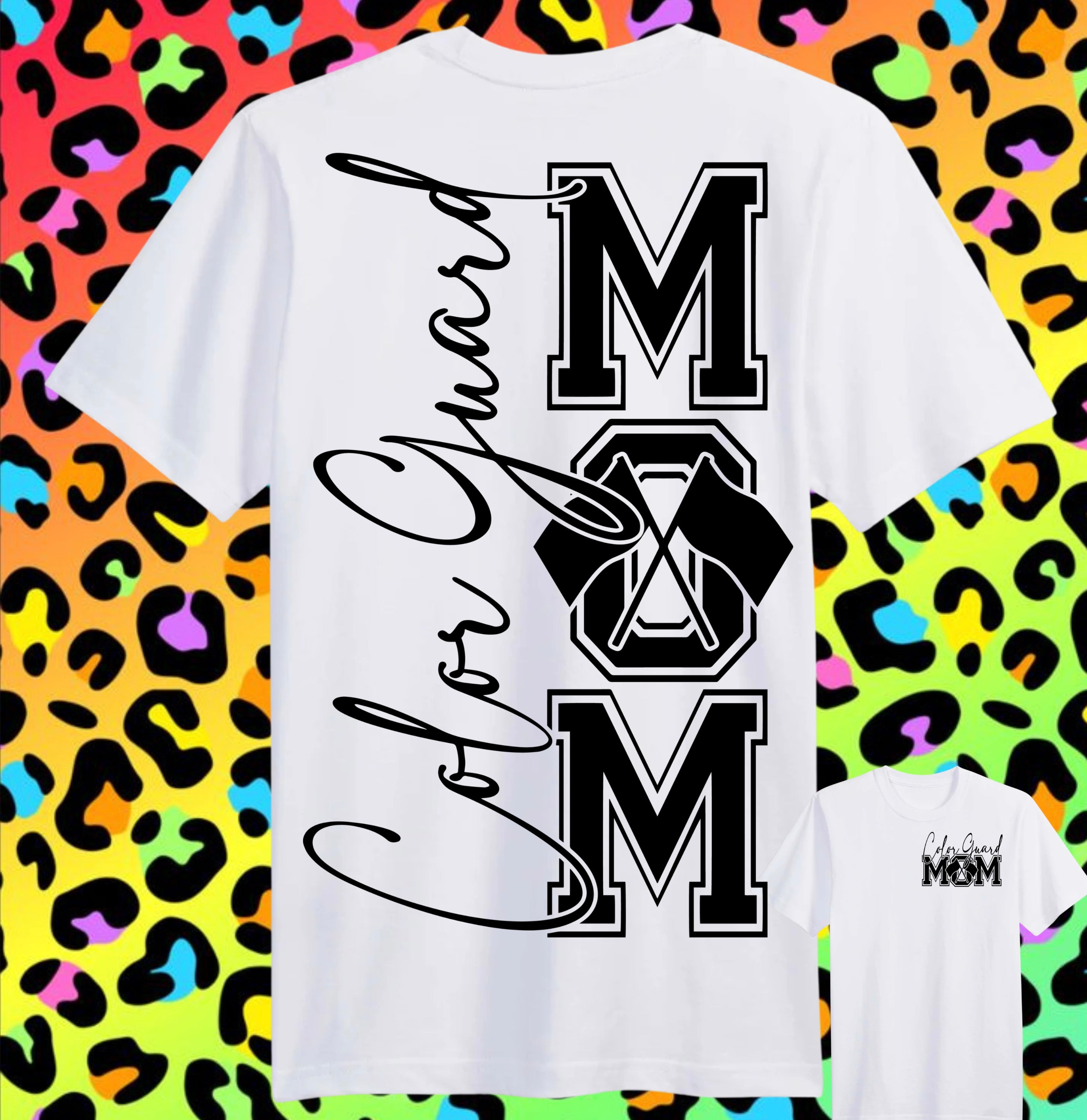 Color Guard Mom Tee