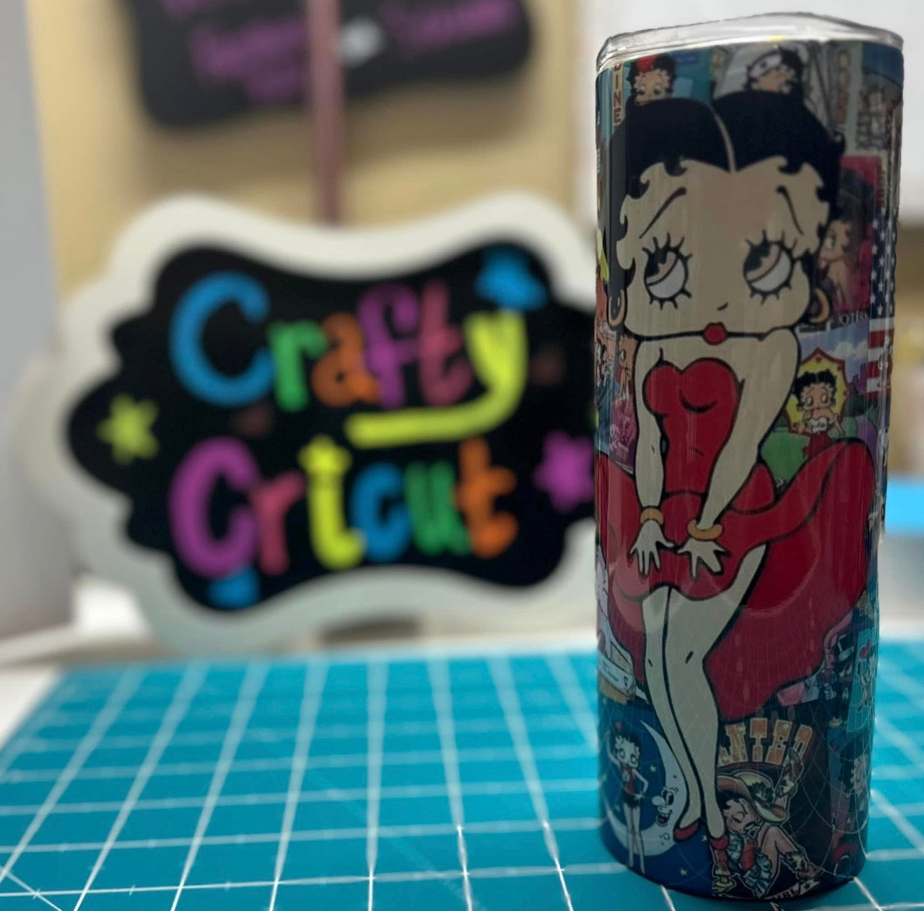 20 oz Betty Boop Tumbler