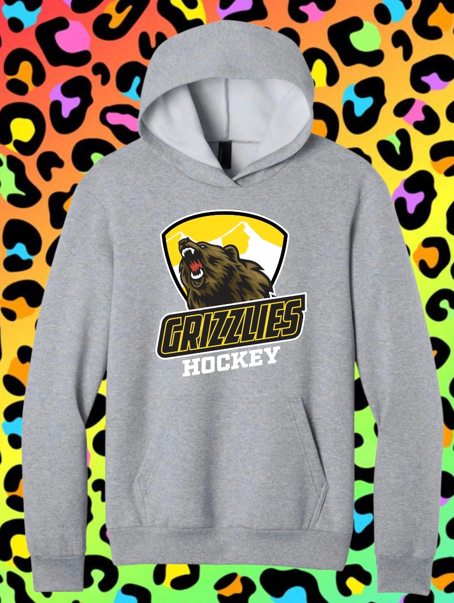 Hockey Grizzlies- hoodie
